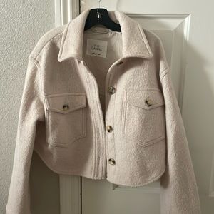 Aritiza Cropped Shacket